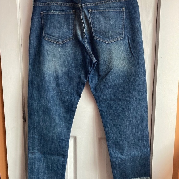 Mossimo Cropped Jeans Boyfriend Crop Stretchy size 6 - Picture 6 of 7